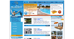 Desktop Screenshot of blueseavacanze.it